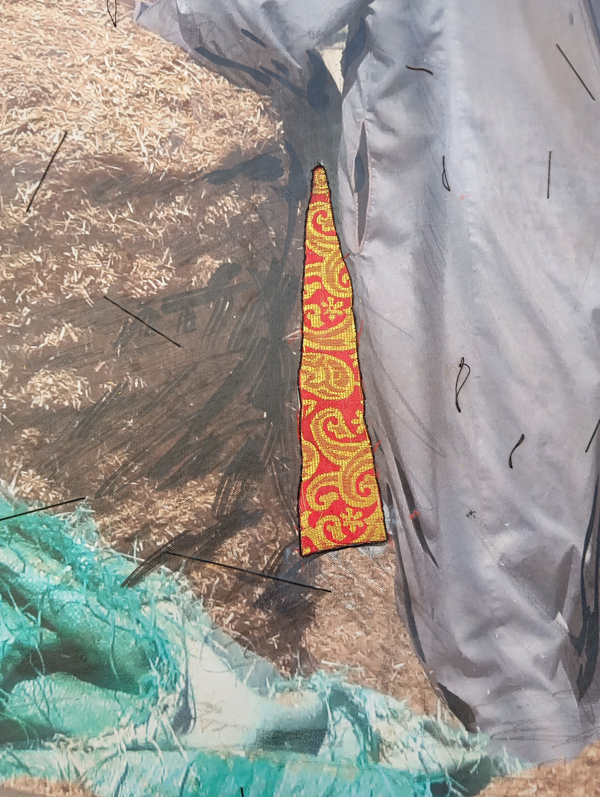 «Heuträger» von Mohamed Abou El Naga, weitere Ansicht