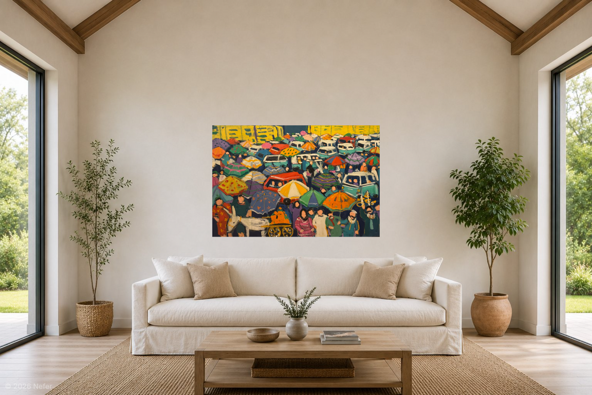 The Market by Miriam Hathout, another view