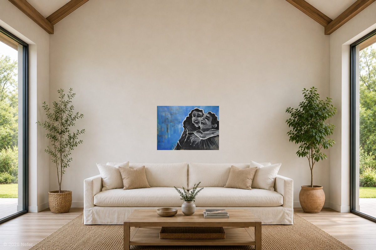 Love and Laugh by Mona Omar, another view