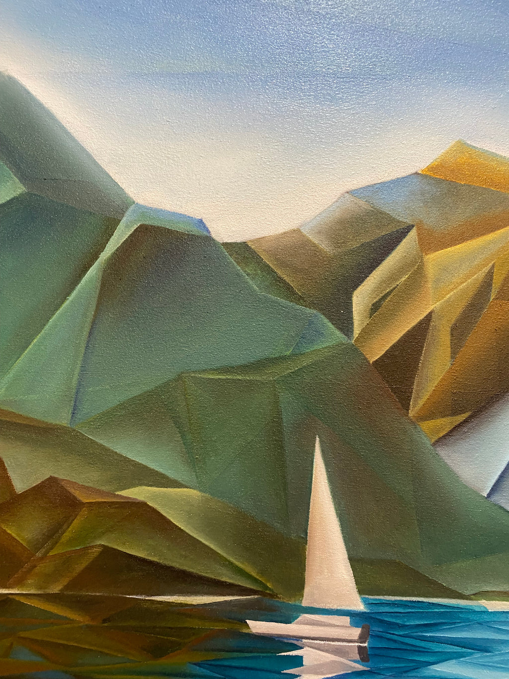 Scattered Waters — Oil on Canvas, Nadia Sewelam