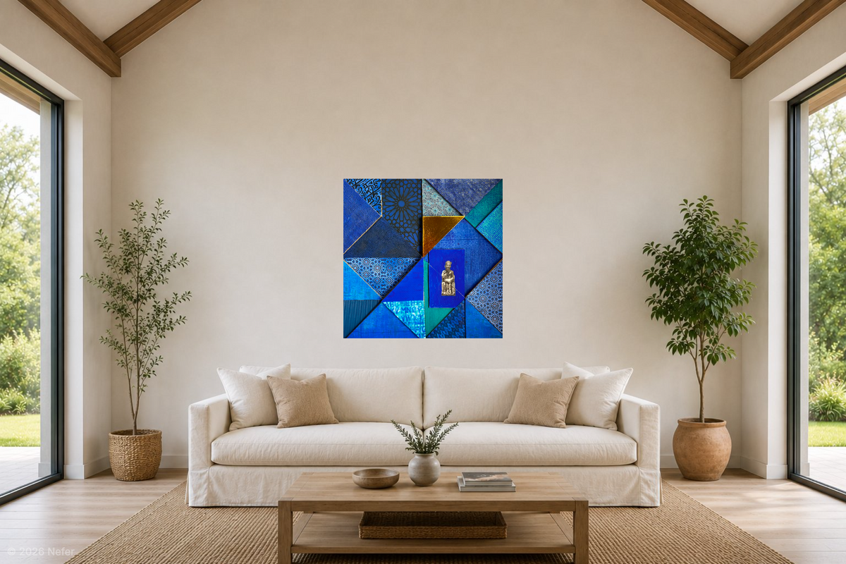Keops and the pyramids by Karen Weick, another view